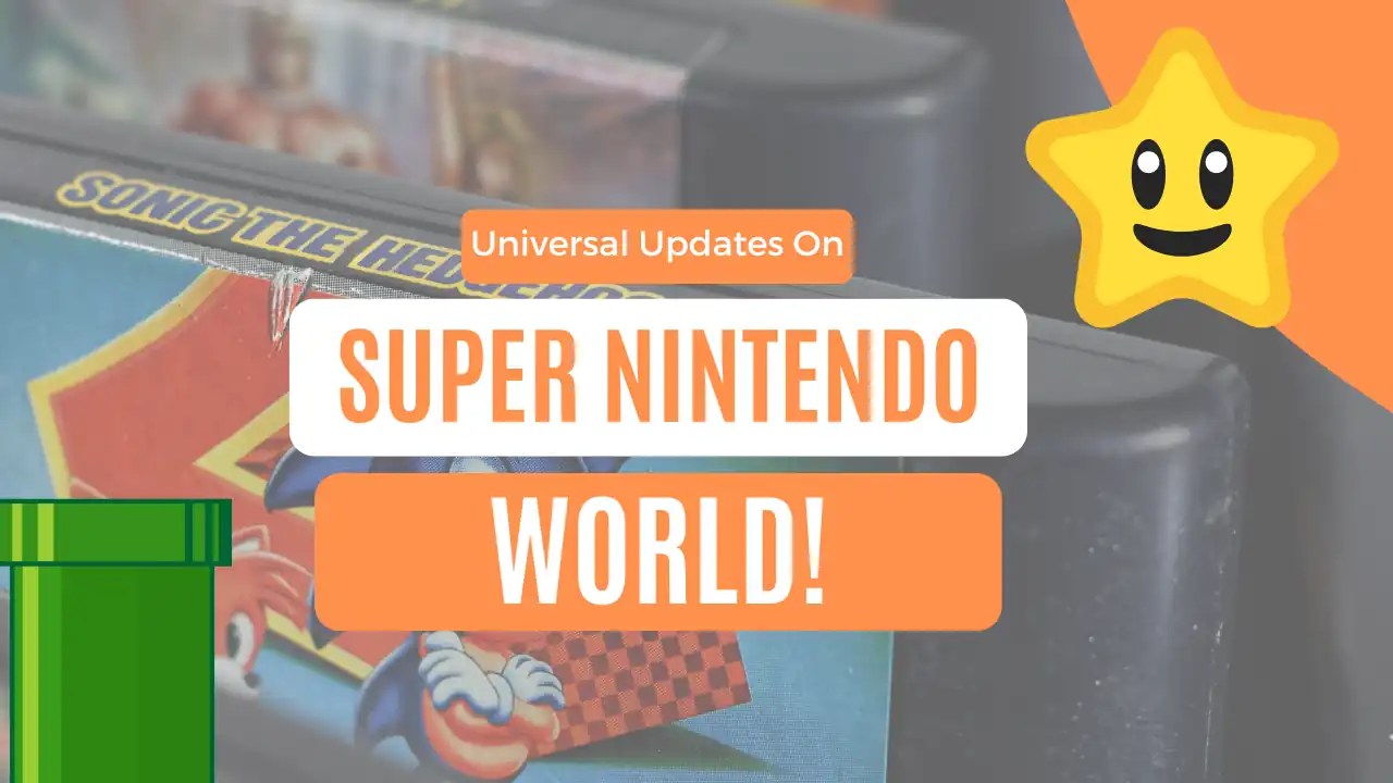 Super Nintendo World Is Coming to Universal Studios Orlando!