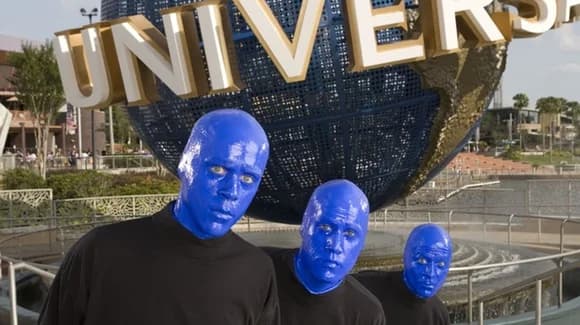 Blue Man Group Show at Universal Orlando