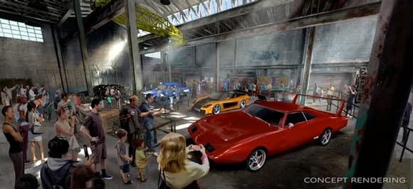 Fast and Furious Ride at Universal Studios