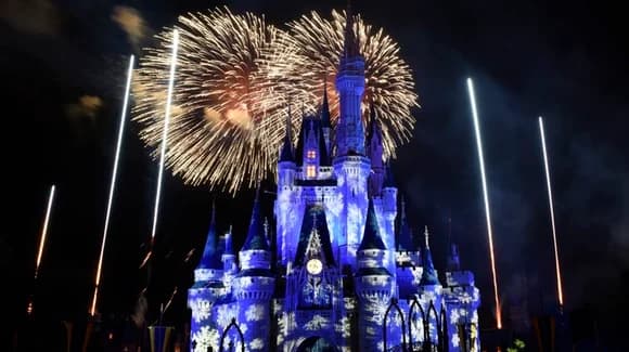 Minnie's Wonderful Christmastime Fireworks Dessert Party 2022