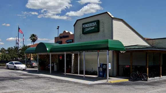 Ponderosa Steakhouse Restaurants in Florida