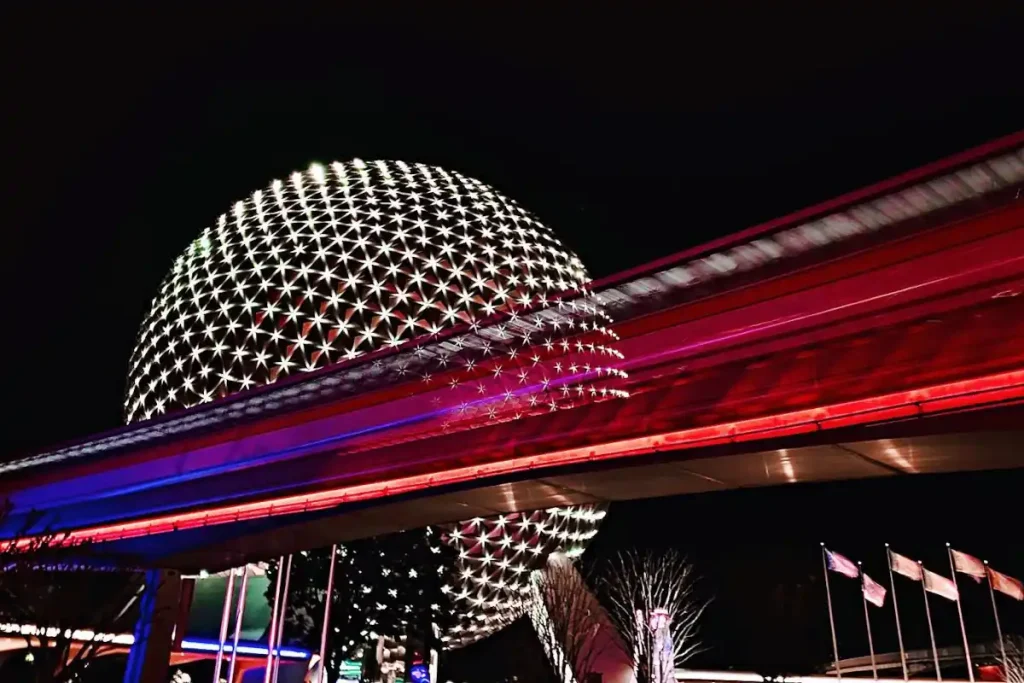 Disney World Epcot at Night