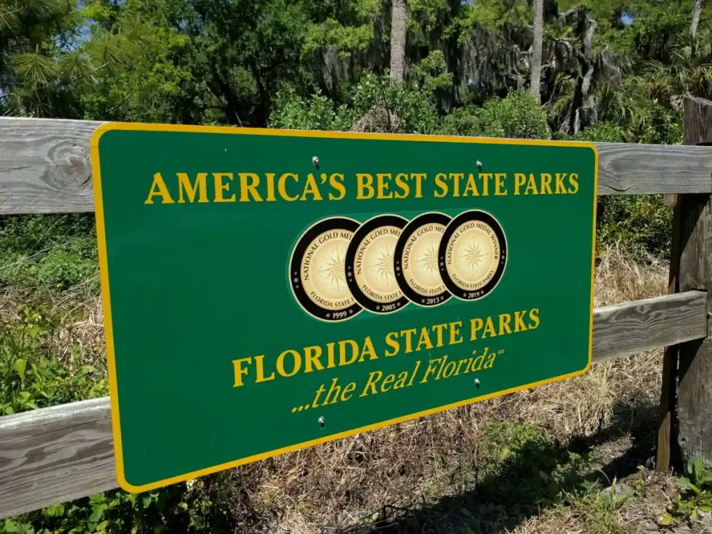 Florida State Park Sign