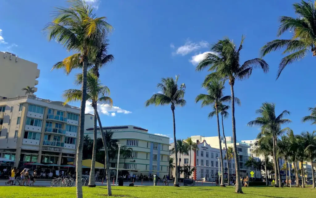 Miami Beach in Florida