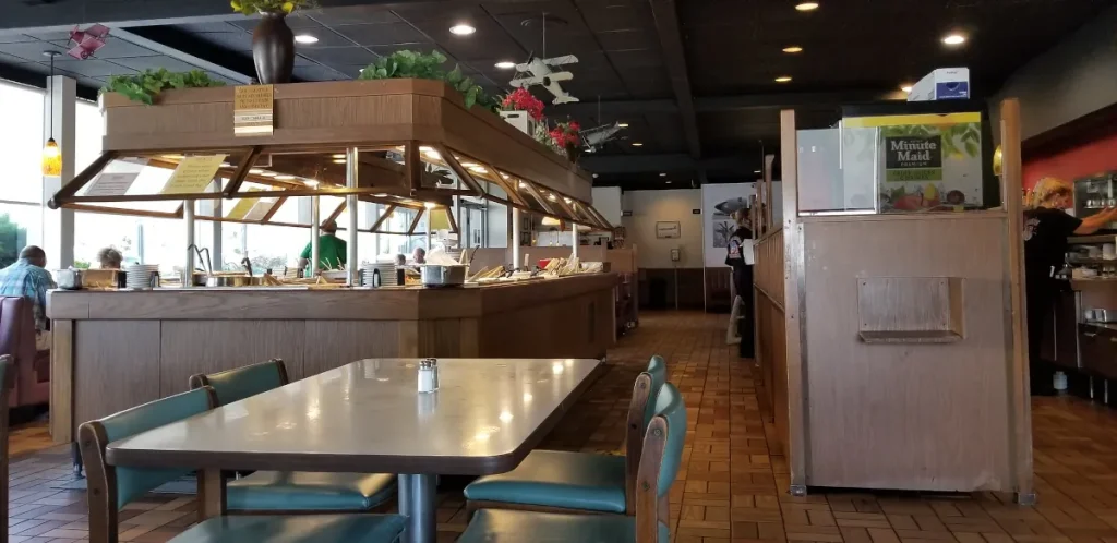 Buffet at Shoney's Restaurant