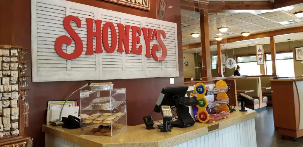 Shoney's Restaurant Interior