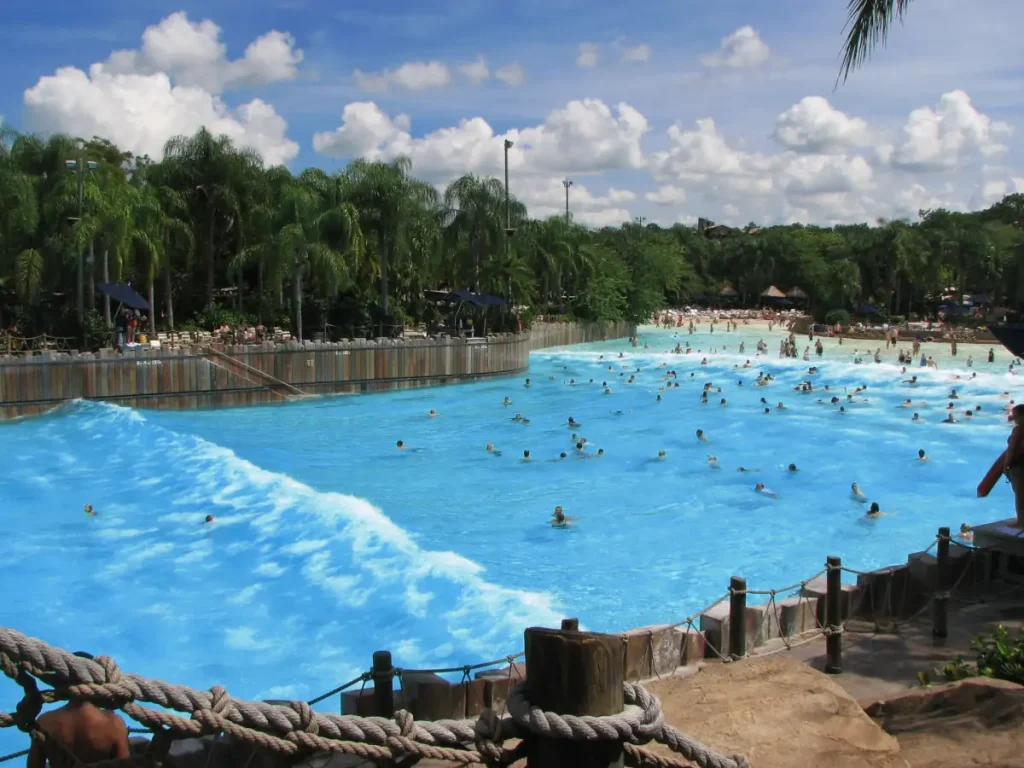 Typhoon Lagoon's Surf Pool