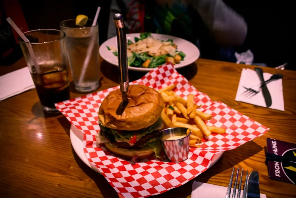 Food at Universal Studios - Hard Rock Cafe