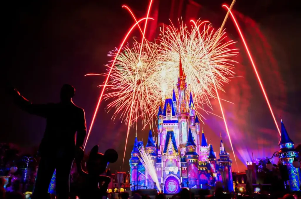 Happily Ever After fireworks show at Disney World