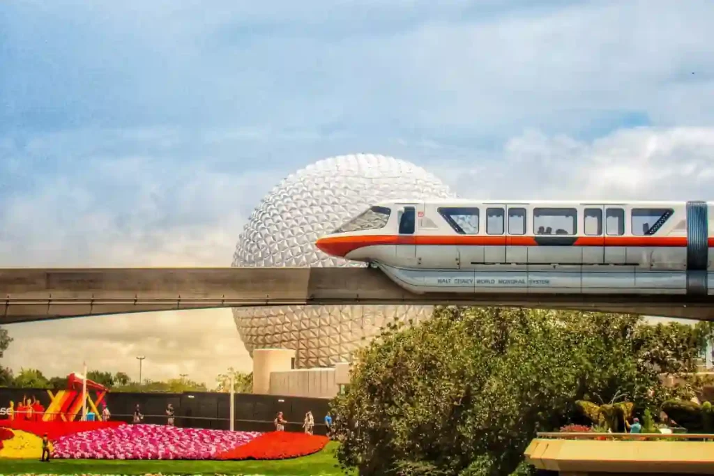 Epcot Monorail header Disney World