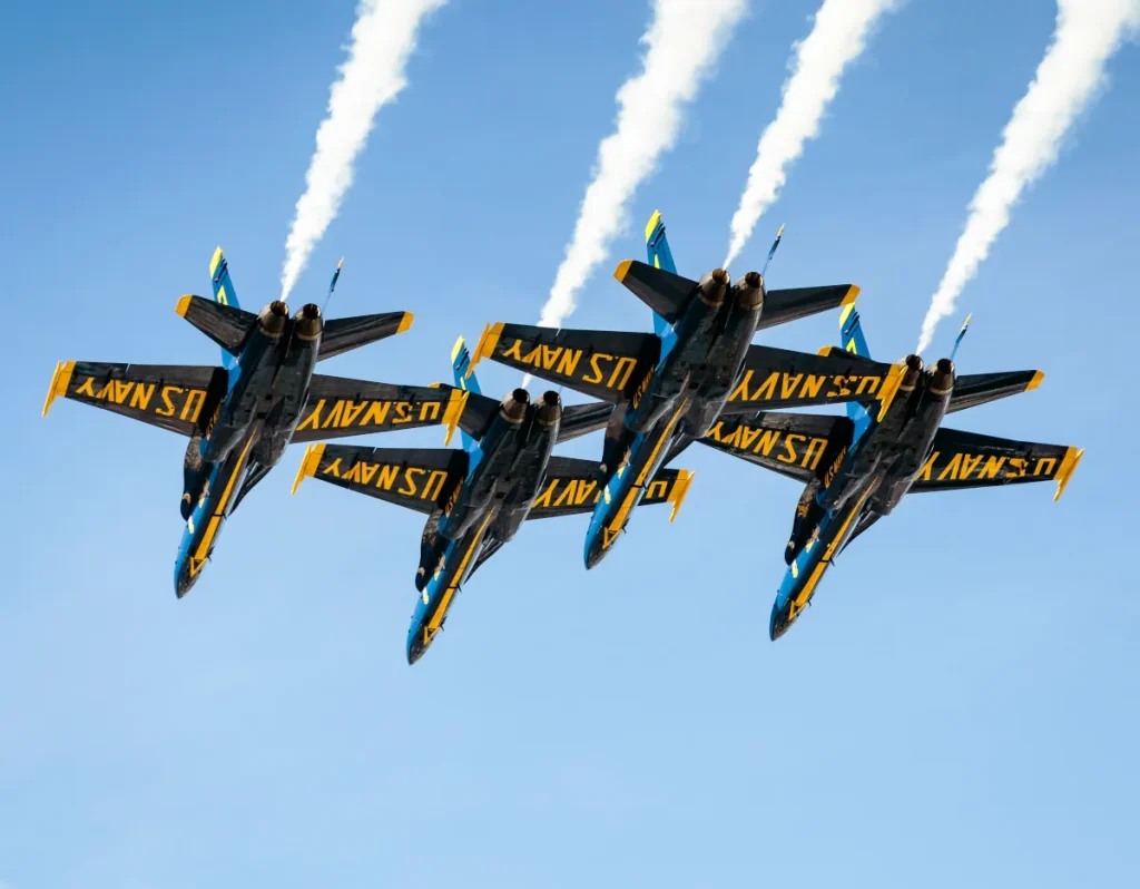 US Navy Blue Angels Air Show Demo