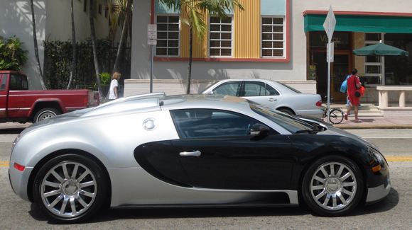 Bugatti Veyron in Miami