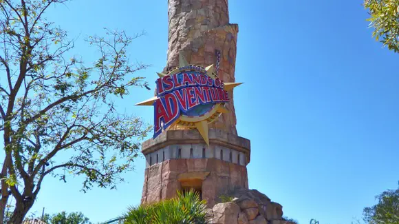 Universal's Islands of Adventure entrance [© 2019, floridareview.co.uk, all rights reserved]