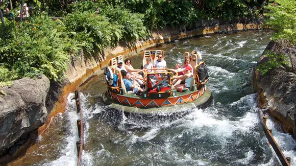Kali River Rapids water ride at Disney's Animal Kingdom