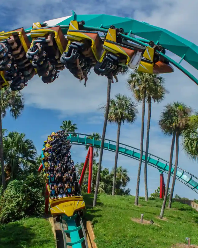 Busch Gardens Rollercoaster