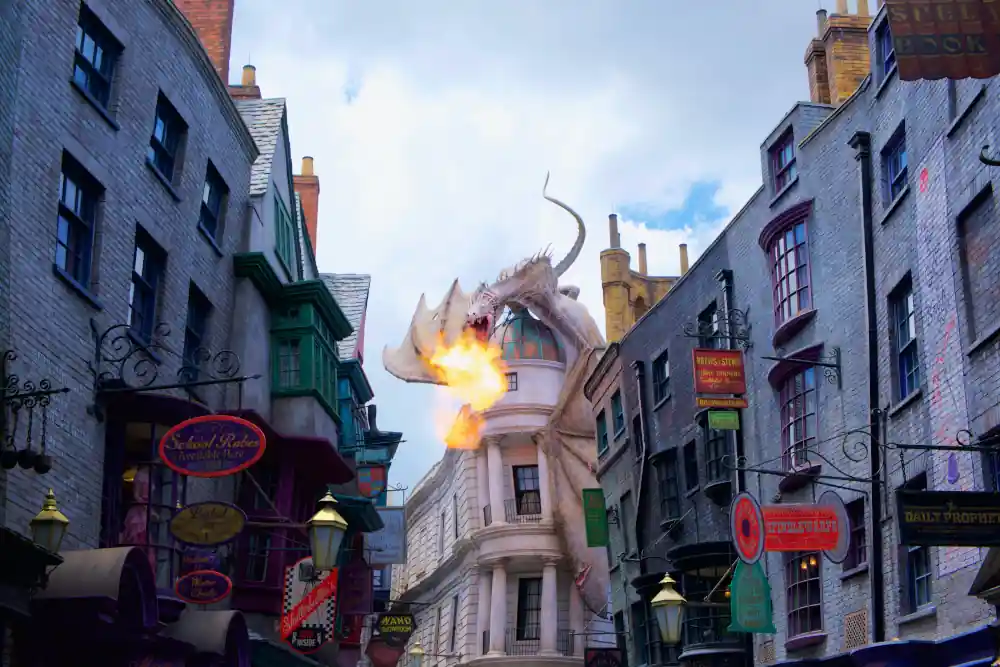 Hogwarts Dragon Universal Studios