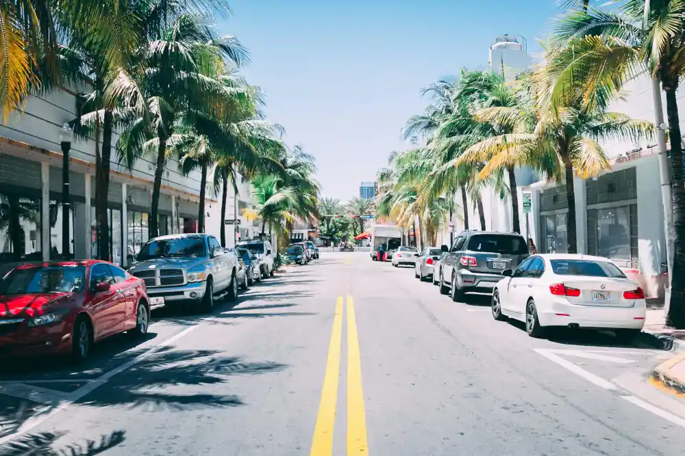 Road in Miami